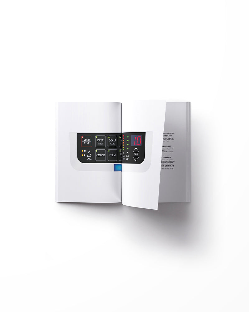 Head Spa - Ekskluzywny sprzęt do wellness - Twarda oprawa książki